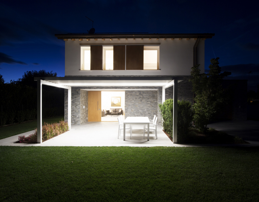 Deco Nuvolato pavimento nuvolato colore light gray. Villa privata, Rosà VI. Progetto Didone Comacchio Architects 08